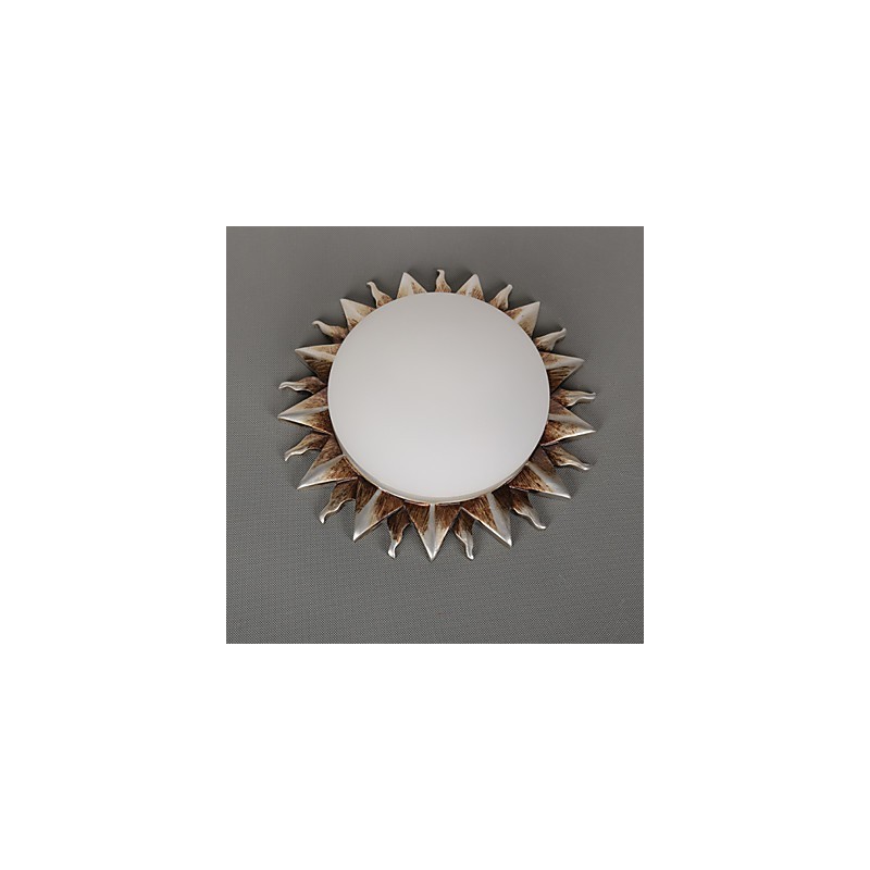 26*8CM 現代的で縮小された漫画アートひまわりがドームの光を吸収します