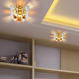 12*4.5Cm クリスタルランプ SMD CreativeTube スポットライト 吸収ドームライト