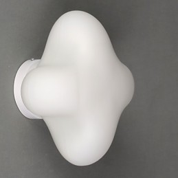 22*22CM 現代的でコンパクトなシングルヘッド ラッキーグラス ガラス ドーム ライト