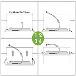 モダンコンテンポラリーペインティングメタルフラッシュマウント