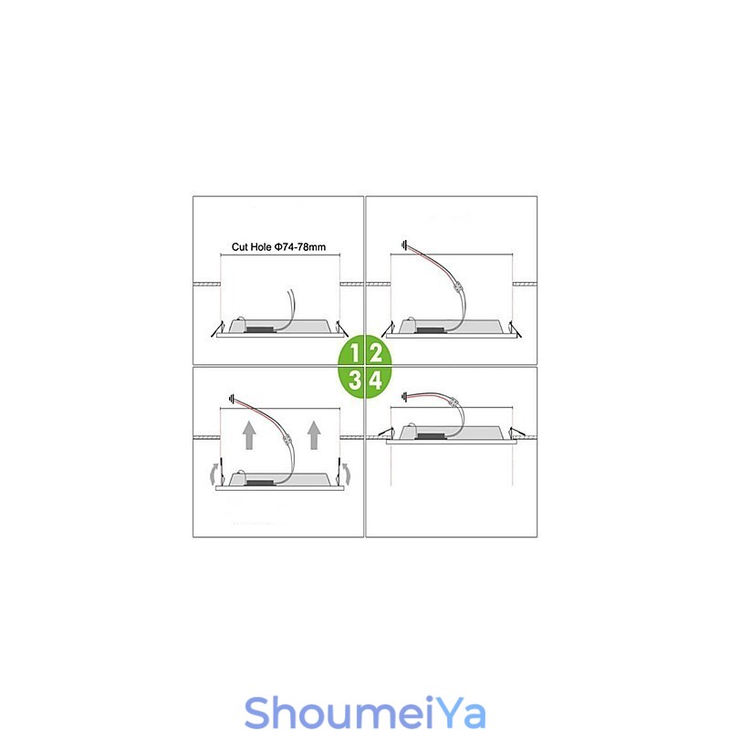 モダンコンテンポラリーペインティングメタルフラッシュマウント