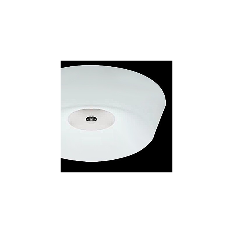 77W モダンコンテンポラリークロームメタルフラッシュマウント