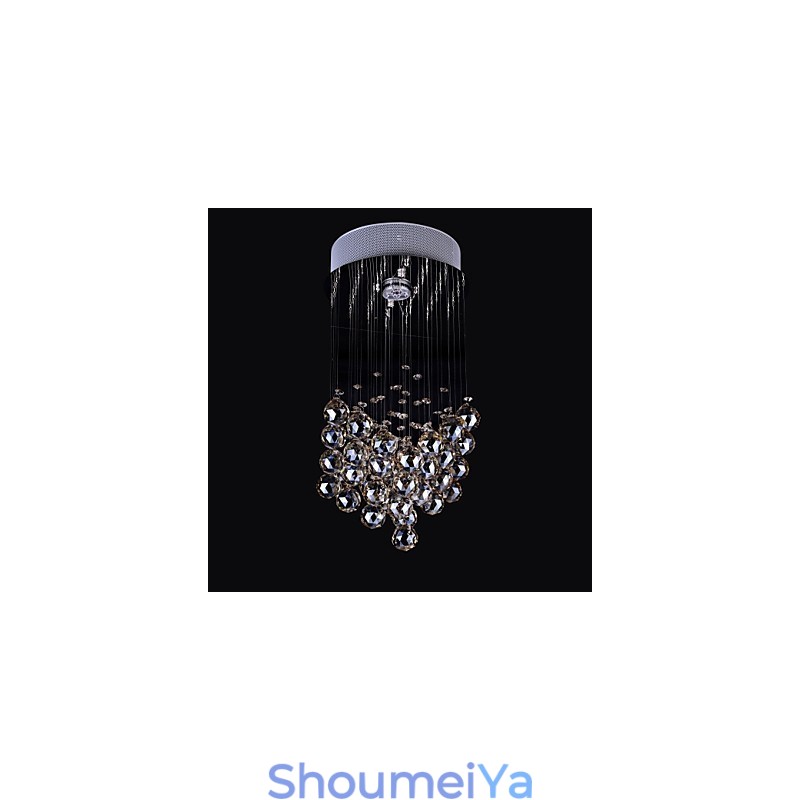 1 ライト クリアライト K9 クリスタル シャンデリア ランプ