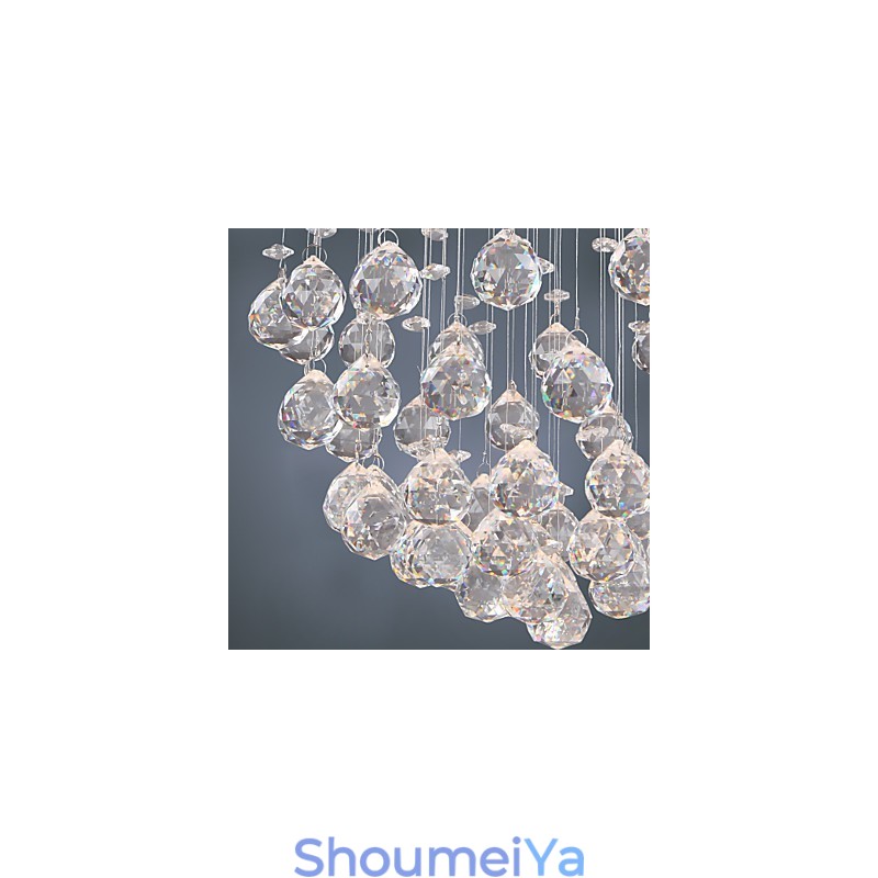 シャンデリア 高級モダンクリスタル 4灯