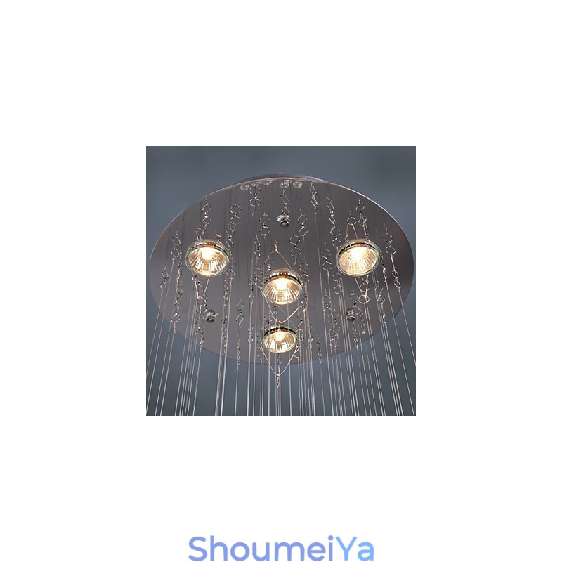 シャンデリア 高級モダンクリスタル 4灯