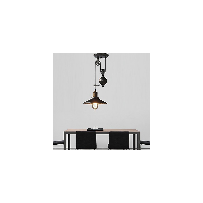 ペンダントライト 素朴なロッジ ヴィンテージ レトロ カントリー ガレージ メタル