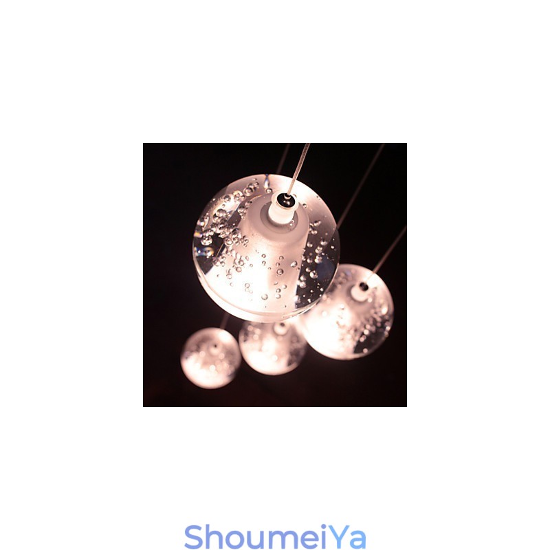 モダンなペンダントライト ペンダントランプライト G4 レトロフィット クロームメッキ クリスタル 階段ライト用