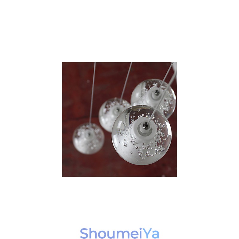 モダンなペンダントライト ペンダントランプライト G4 レトロフィット クロームメッキ クリスタル 階段ライト用