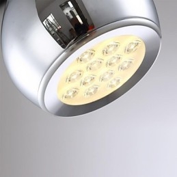 モダンで現代的なグローブ電気メッキメタルペンダントライト