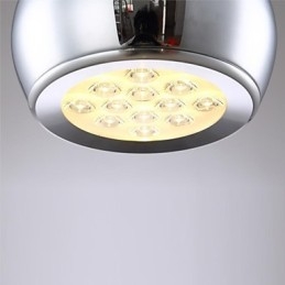 モダンで現代的なグローブ電気メッキメタルペンダントライト