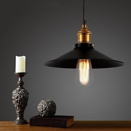 ヨーロッパスタイルのレトロクラシックペンダントライトアートドロップライト電球直径30CM