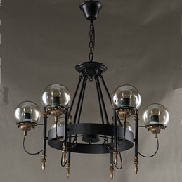 アートガラスボールラウンドビーンストークシャンデリア