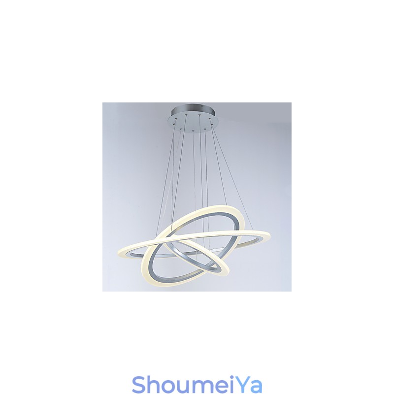 3リングDIYシェイプアクリルペンダントライト天井ランプシャンデリア照明 3リングDIYシェイプアクリルペンダントライト天井ランプシャンデリア照明