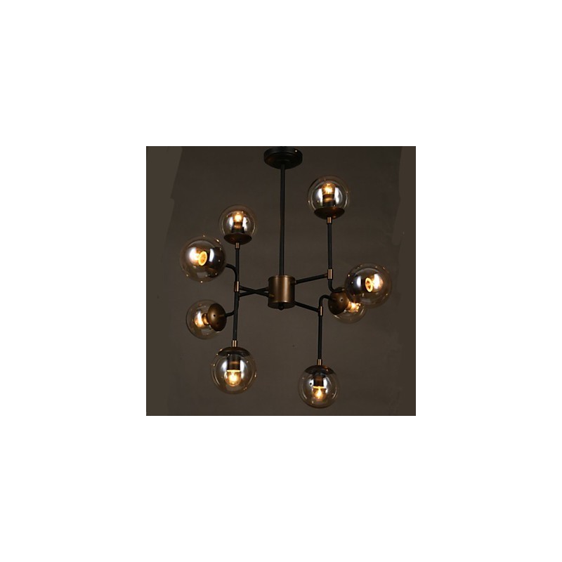 アートガラスボールラウンドビーンストークシャンデリア