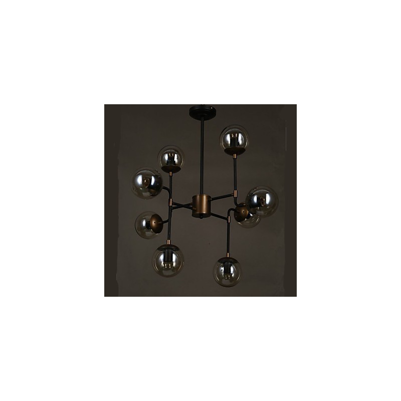 アートガラスボールラウンドビーンストークシャンデリア