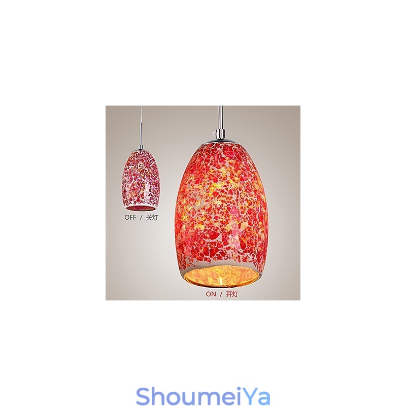 伝統的なクラシックなヴィンテージペイントメタルペンダントライト