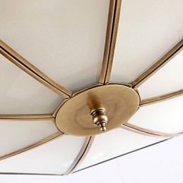 伝統的クラシック素朴なロッジ真鍮メタルペンダントライト