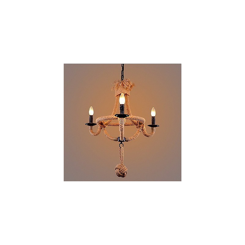 伝統的クラシック素朴なロッジヴィンテージレトロカントリーペインティングメタルシャンデリア