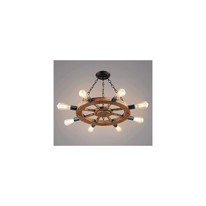 懐かしい鉄樹脂シャンデリア