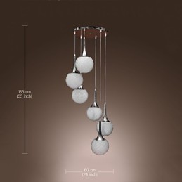 モダンコンテンポラリーグローブ電気メッキメタルフラッシュマウント