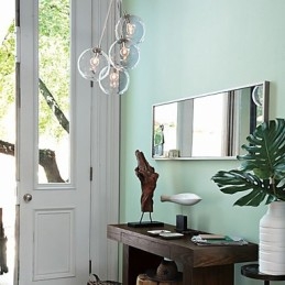 伝統的なクラシックなミニスタイルの絵画ペンダントライト