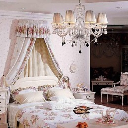 シャンデリア クリスタル ラグジュアリー モダン リビング 8 ライト