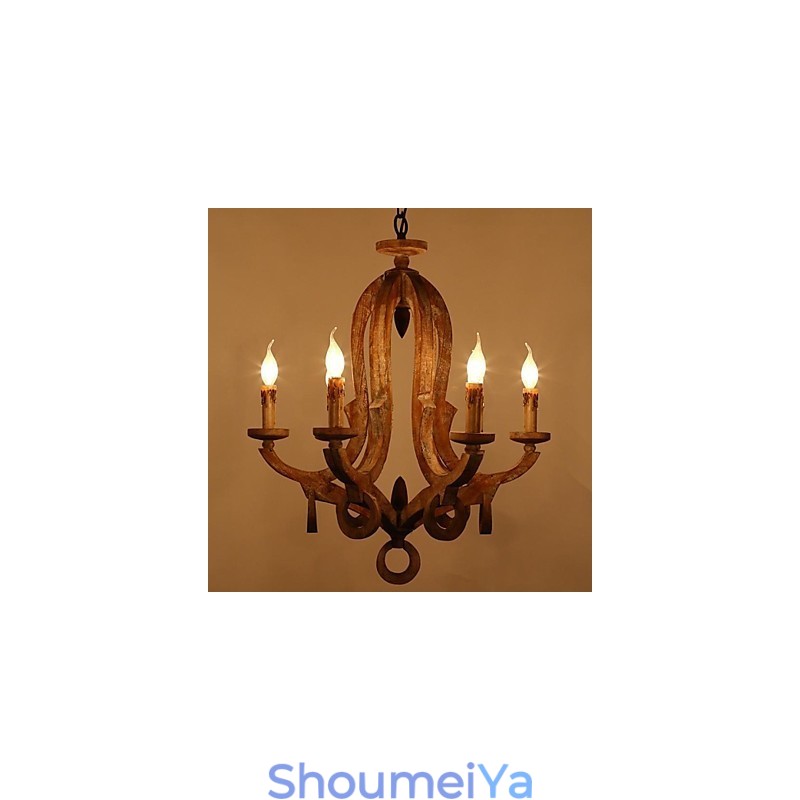 ヴィンテージ レトロ ミニ スタイル ペインティング メタル シャンデリア