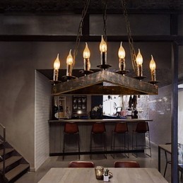 レトロクラシックメタル天井ライトシンプルなペンダントランプカフェペンダントランプ