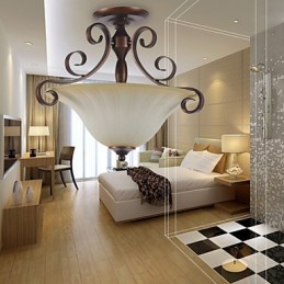 5 ヴィンテージ ミニ スタイル ペインティング メタル ペンダント ライト