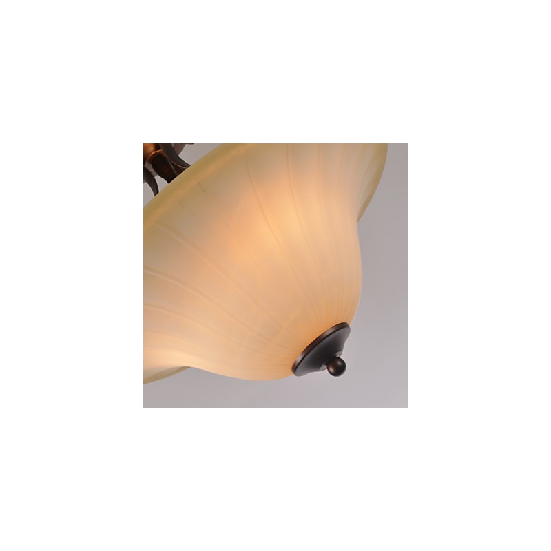 5 ヴィンテージ ミニ スタイル ペインティング メタル ペンダント ライト