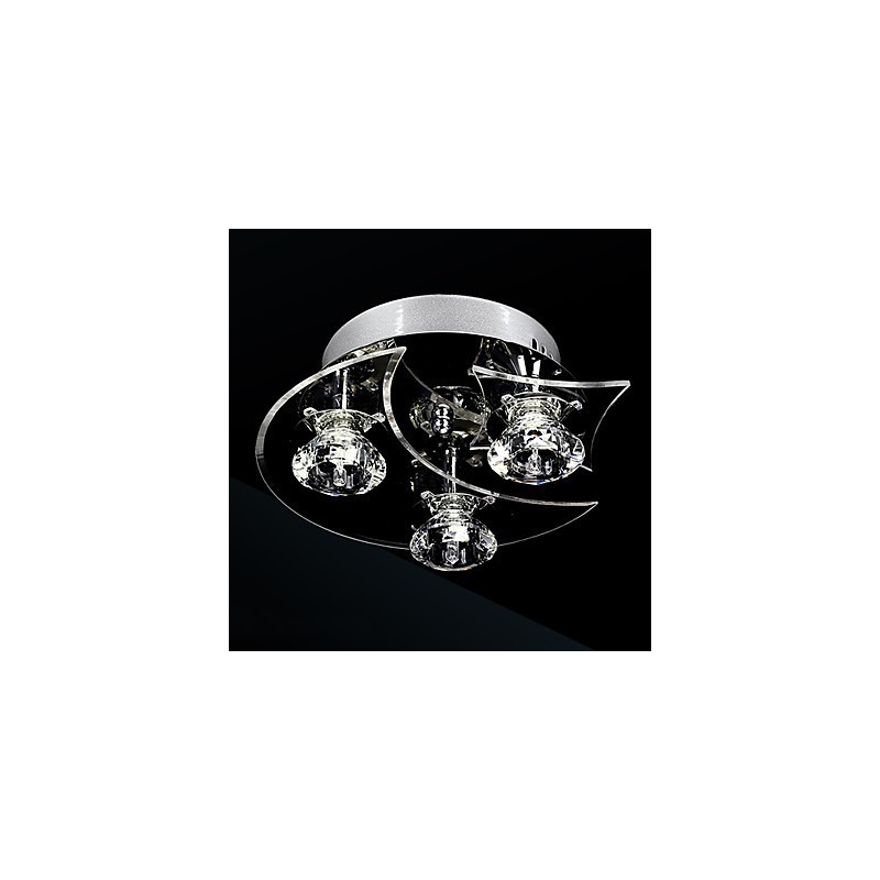 シャンデリア モダン クリスタル リビング 3 ライト