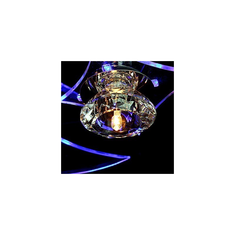 シャンデリア モダン クリスタル リビング 3 ライト