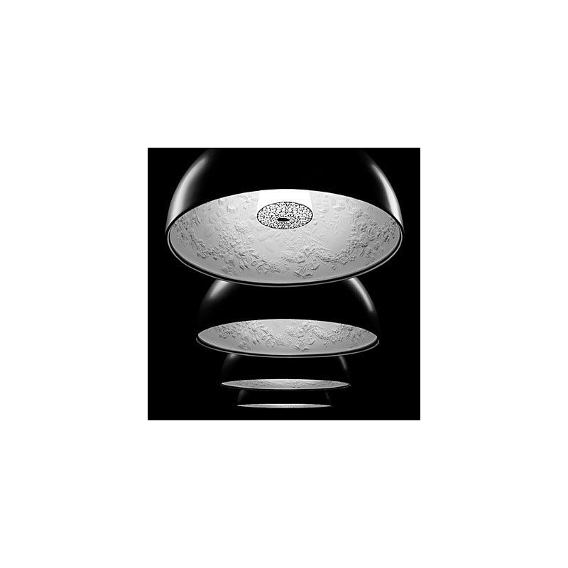 モダンコンテンポラリーボウルミニスタイルペインティングペンダントライト