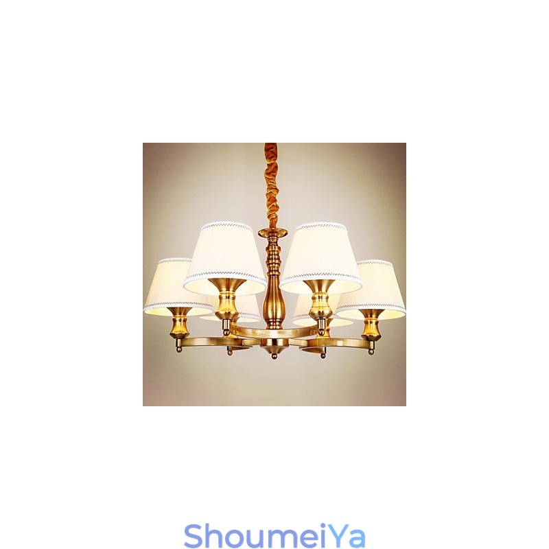 ラスティックロッジ ヴィンテージ ミニスタイル 電気メッキメタルシャンデリア