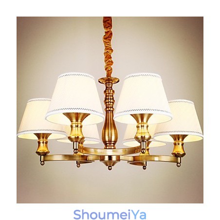 ラスティックロッジ ヴィンテージ ミニスタイル 電気メッキメタルシャンデリア