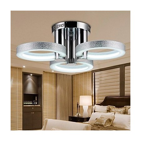 シャンデリア モダン シルバー 3 ライト