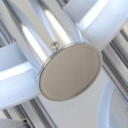 シャンデリア モダン シルバー 3 ライト