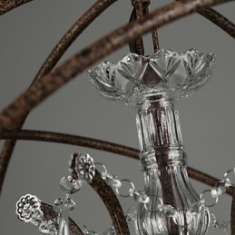 シャンデリア クリスタル 伝統的 クラシック メタル