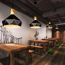レトロクラシックメタル天井ライトシンプルなペンダントランプカフェペンダントランプ