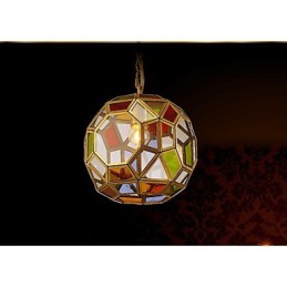 ポーチランプライトバルコニーランプエキゾチックな小さな銅シャンデリア