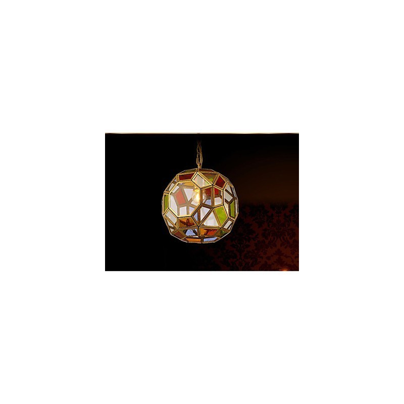 ポーチランプライトバルコニーランプエキゾチックな小さな銅シャンデリア