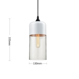 北欧のクリエイティブ階段店のアート錬鉄ガラスシャンデリアランプ