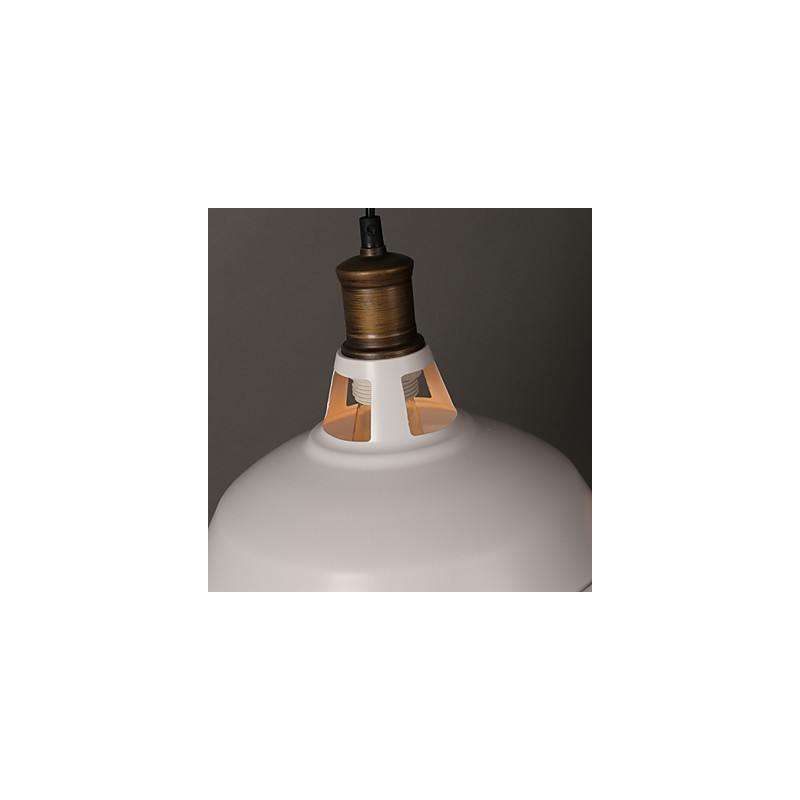 アメリカンカントリースタイルの独創的なシングルヘッド錬鉄製中空ドロップライトランプ