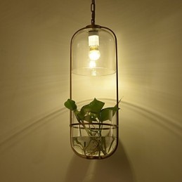 モダンで現代的な装飾デザインのペンダントライト（植物は含まれません）