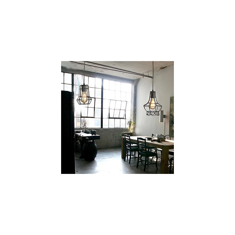 古代の方法を復元する独創性 シングルヘッド錬鉄シャンデリア