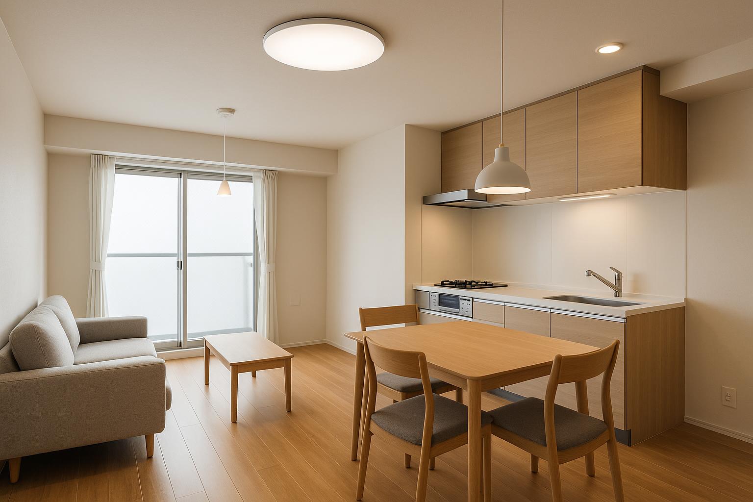 マンションの照明をおしゃれに整える選び方｜低い天井でも心地よいLDKへ